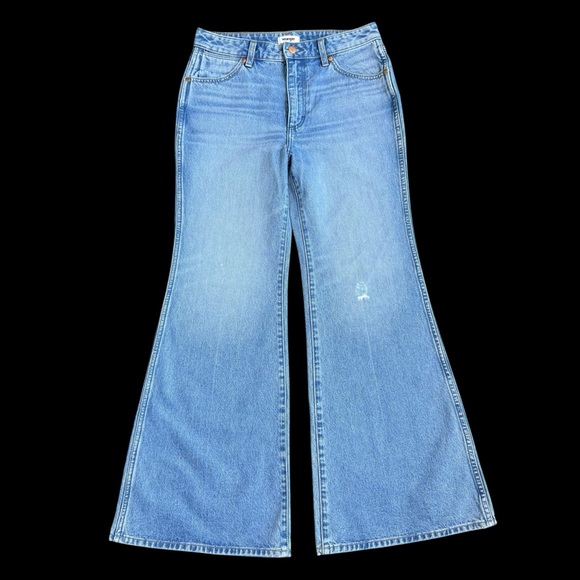 Wrangler WANDERER High Rise Flare Jeans Retro Women’s Size 28 / 30 - Picture 1 of 9